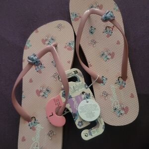 Disney Stitch & Angel Women’s Flip Flops